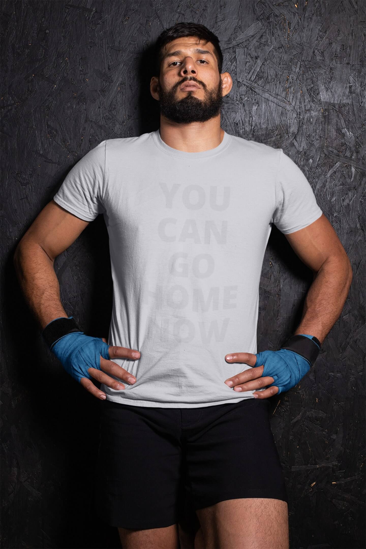 YOU CAN GO HOME NOW - SWEAT ACTIVATED® MENS T-SHIRT – WE WILL SWEAT